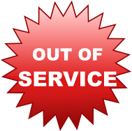 OUT OF SERVICE